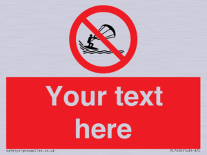 Custom No kite surfing